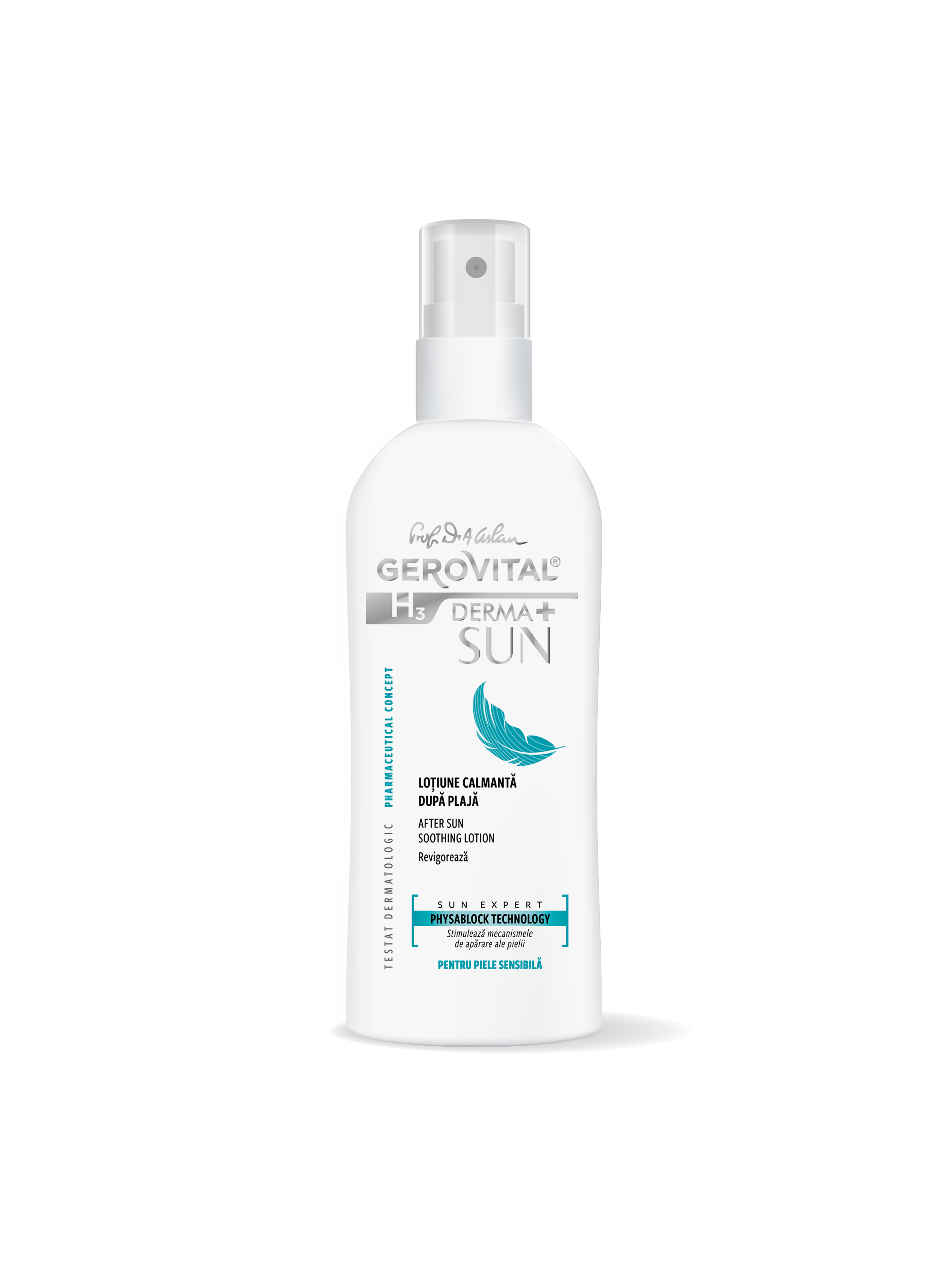 Gerovital Sun Lotiune Spray 3 In 1 Dupa Plaja 150Ml