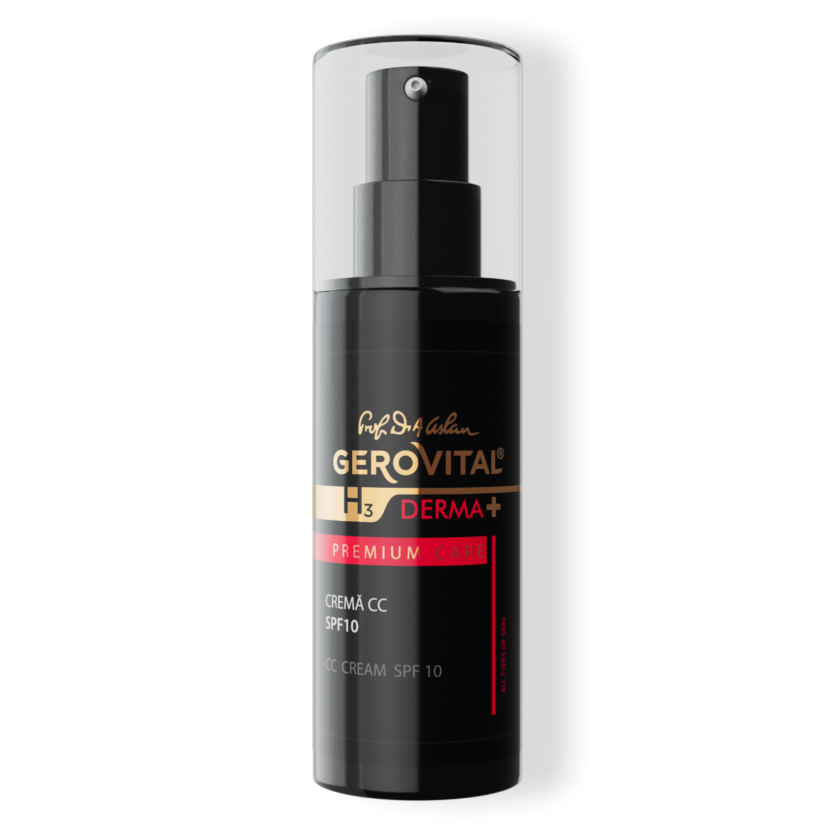 Cremă CC SPF 10 Medium – Corectează, antirid și protecție UV