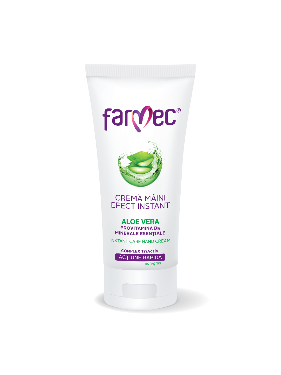 Crem mini cu aloe vera  hidratare instant fr pelicul