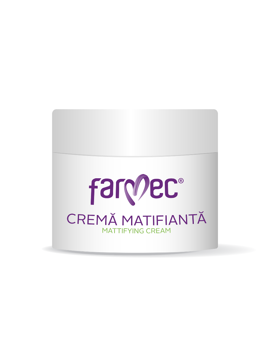 Cremă matifiantă cu niacinamidă – control sebum și ten uniform