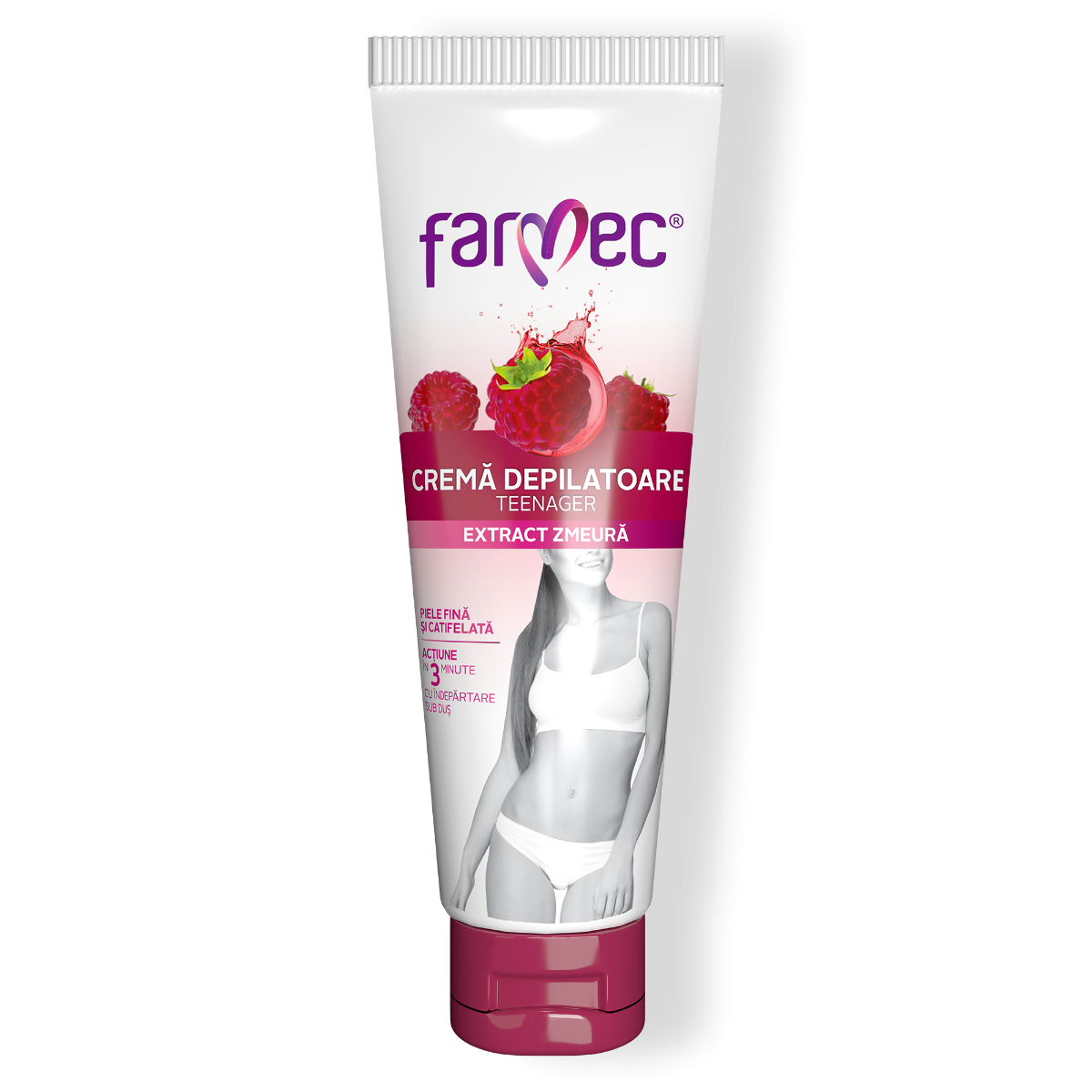 FARMEC-CREMA DEPILATOARE TEENAGER ZMEURA