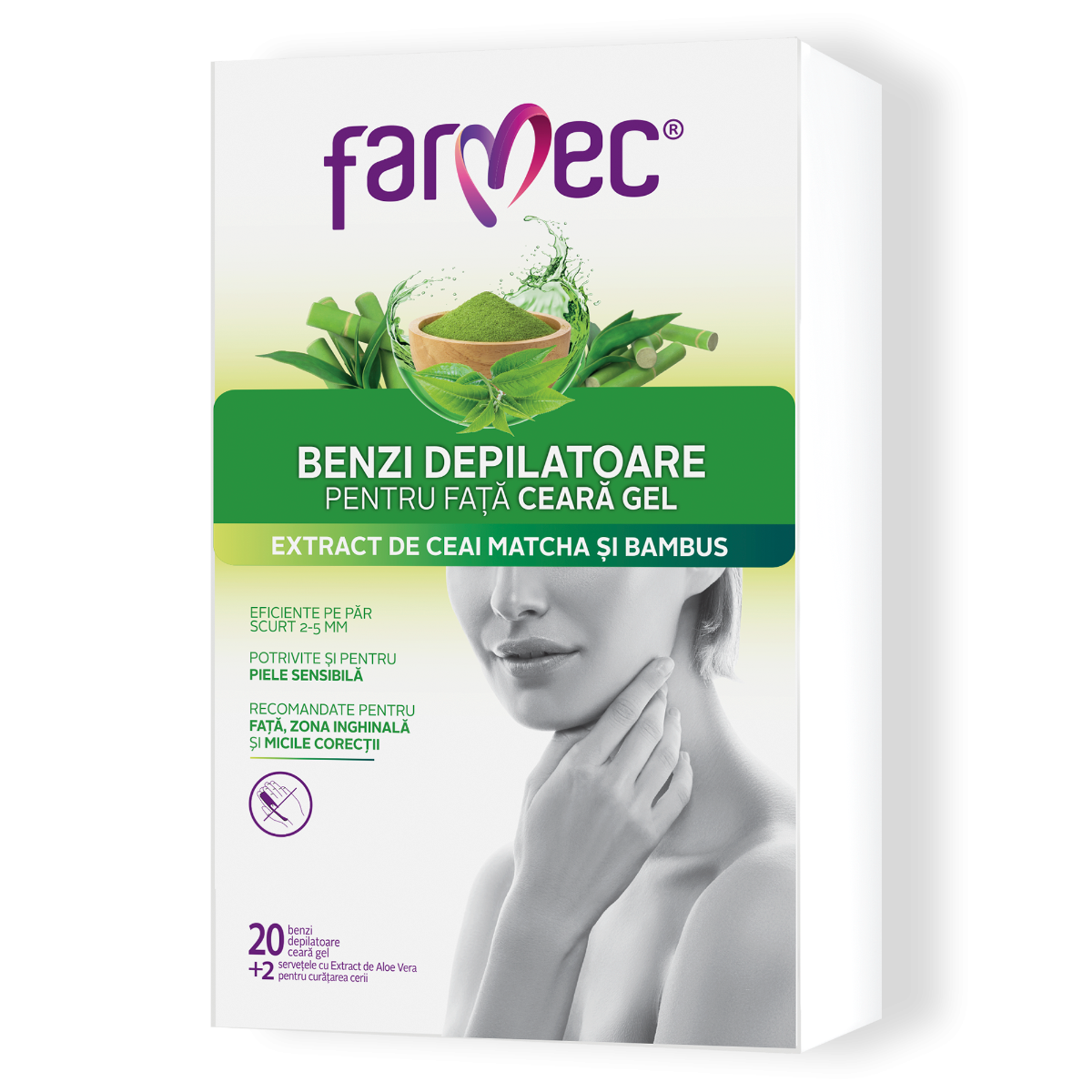 FARMEC-BENZI DEPILATOARE FATA CEARA GEL