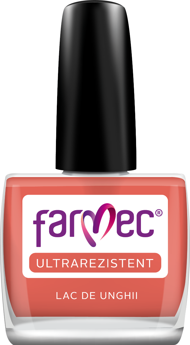 Farmec Ultrarezistent - Lac Pentru Unghii N Diferite Nuante - 363 - Rosu Scarlet