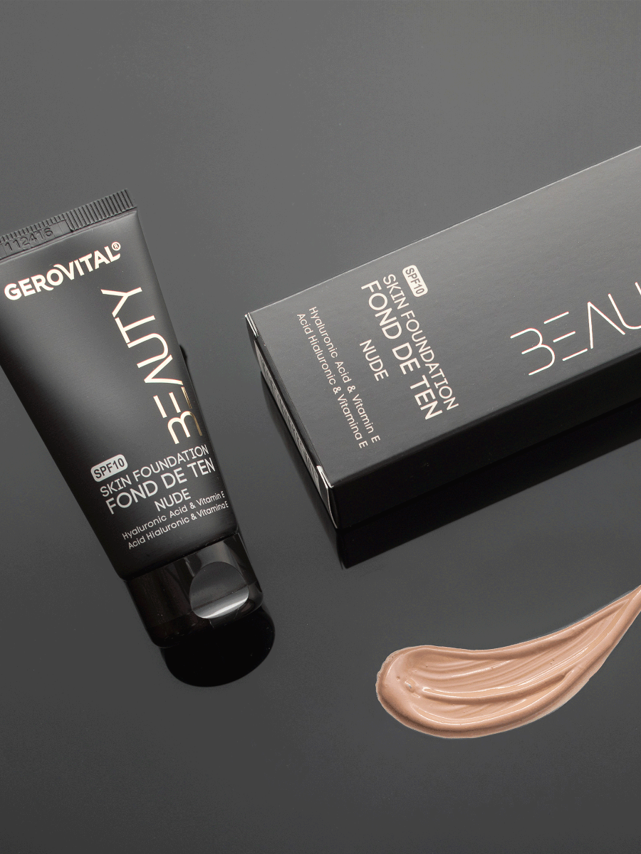Fond De Ten Nude Cu Acid Hialuronic Si Vitamina E, Spf10