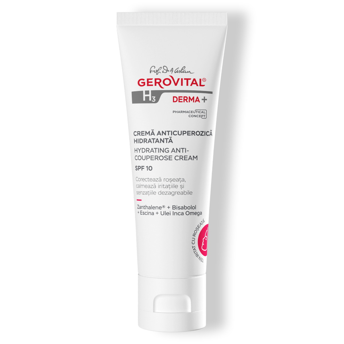 Crema Anticuperozica Hidratanta Spf 10