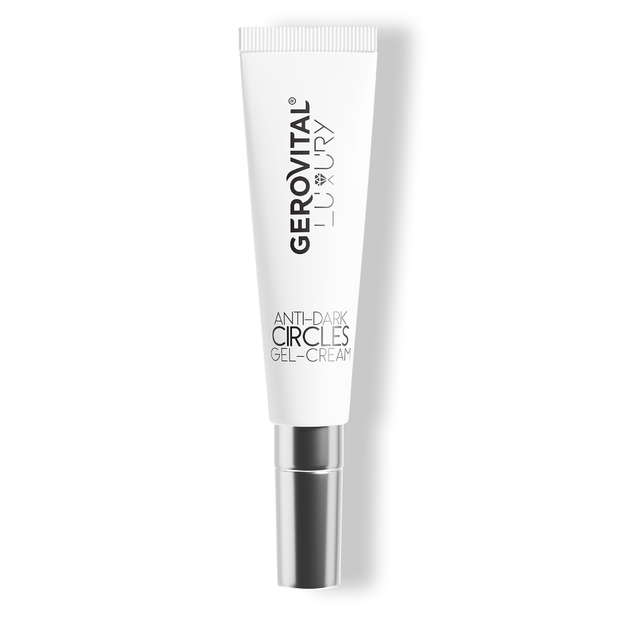 Cremă Gel Anticearcan Cu Escină – Estompare Cearcăne, Revitalizare și Fermitate Contur Ochi, Gerovital Luxury, 15 Ml