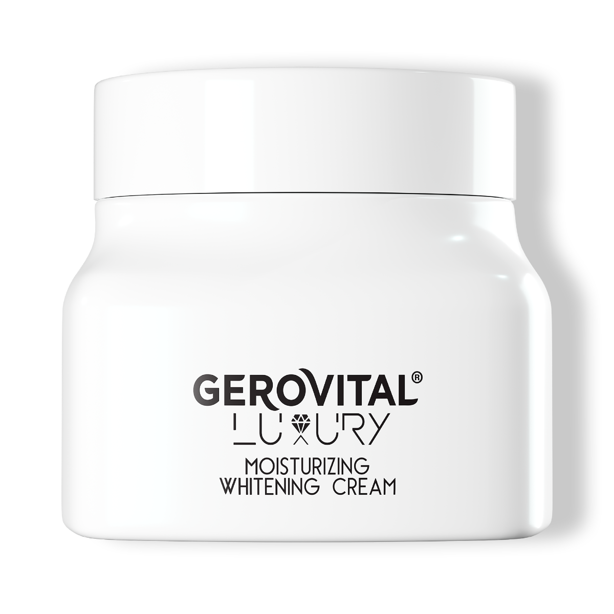 Cremă Hidratantă Pentru Albire Cu Niacinamidă și Vitamina C – Uniformizare Ten și Estompare Pete Pigmentare, Gerovital Luxury, 50 Ml