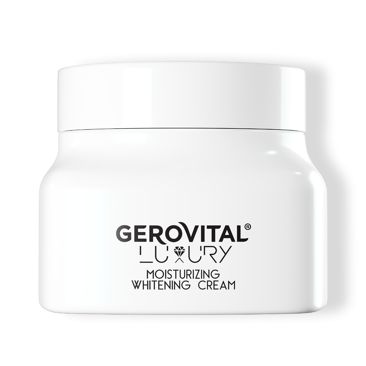 Cremă Hidratantă Pentru Albire Cu Niacinamidă și Vitamina C – Uniformizare Ten și Estompare Pete Pigmentare, Gerovital Luxury, 50 Ml