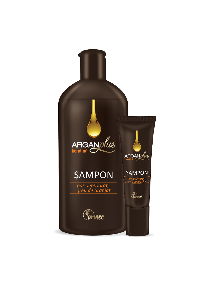 Şampon Argan Plus Keratină Argan Plus